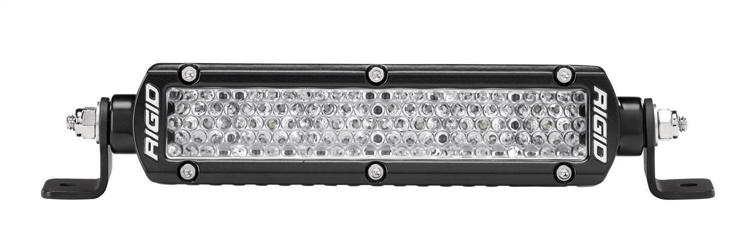 RIGID Industries Rigid Sr-Series Pro Led Light Flood Diffused, 6 Inch, Black Housing - 906513