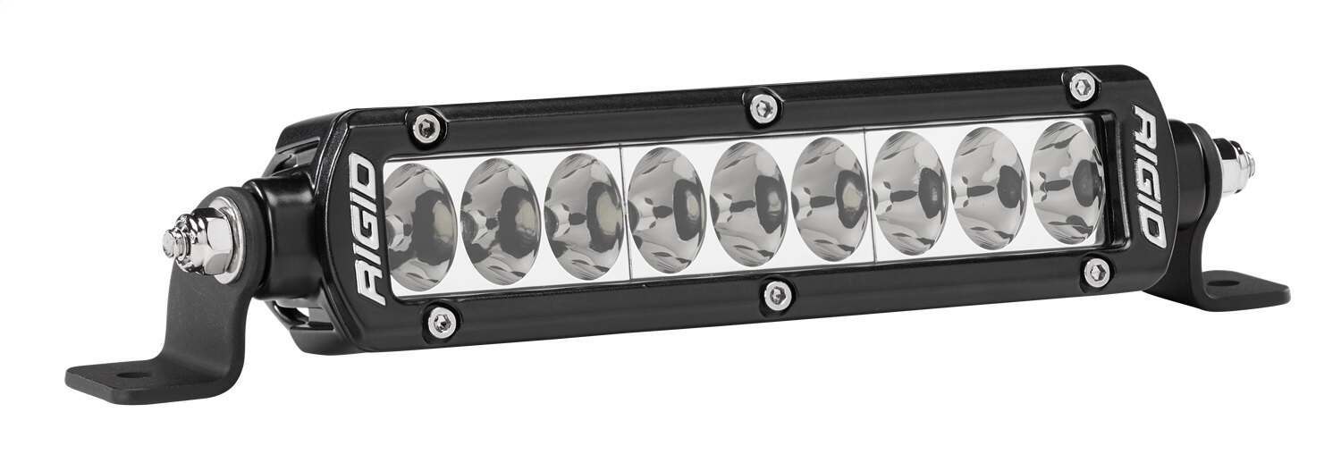 RIGID Industries Rigid Sr-Series Pro Led Light, Driving Optic, 6 Inch, Black Housing - 906613