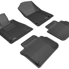 3D MAXpider 2013-2020 Lexus GS/GS Hybrid Kagu 1st & 2nd Row Floormats - Black
