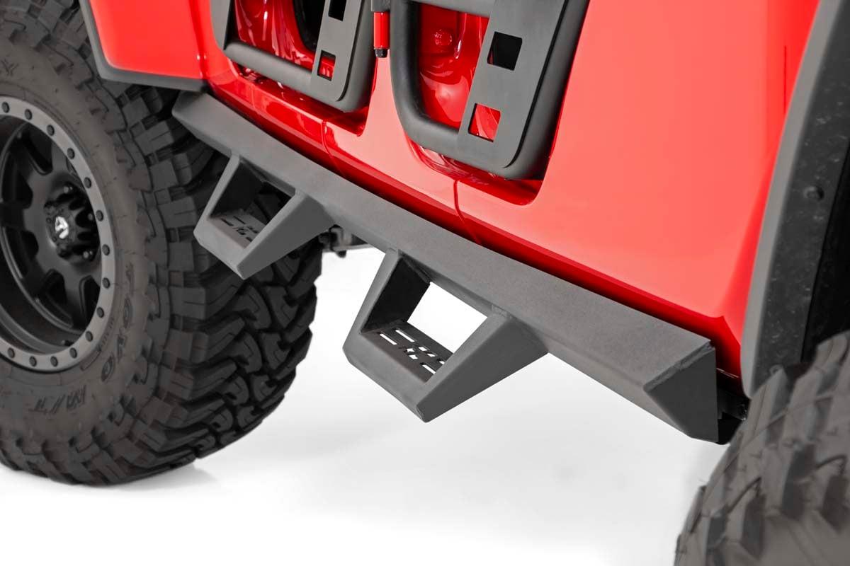 Rough Country Jeep Contoured Drop Steps (2020 Gladiator JT) (2020-2020 Gladiator) - 90762