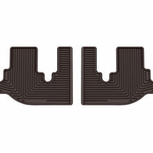 WeatherTech 19-26 Subaru Ascent 2nd Row Rear All-Weather Floor Mats - Cocoa