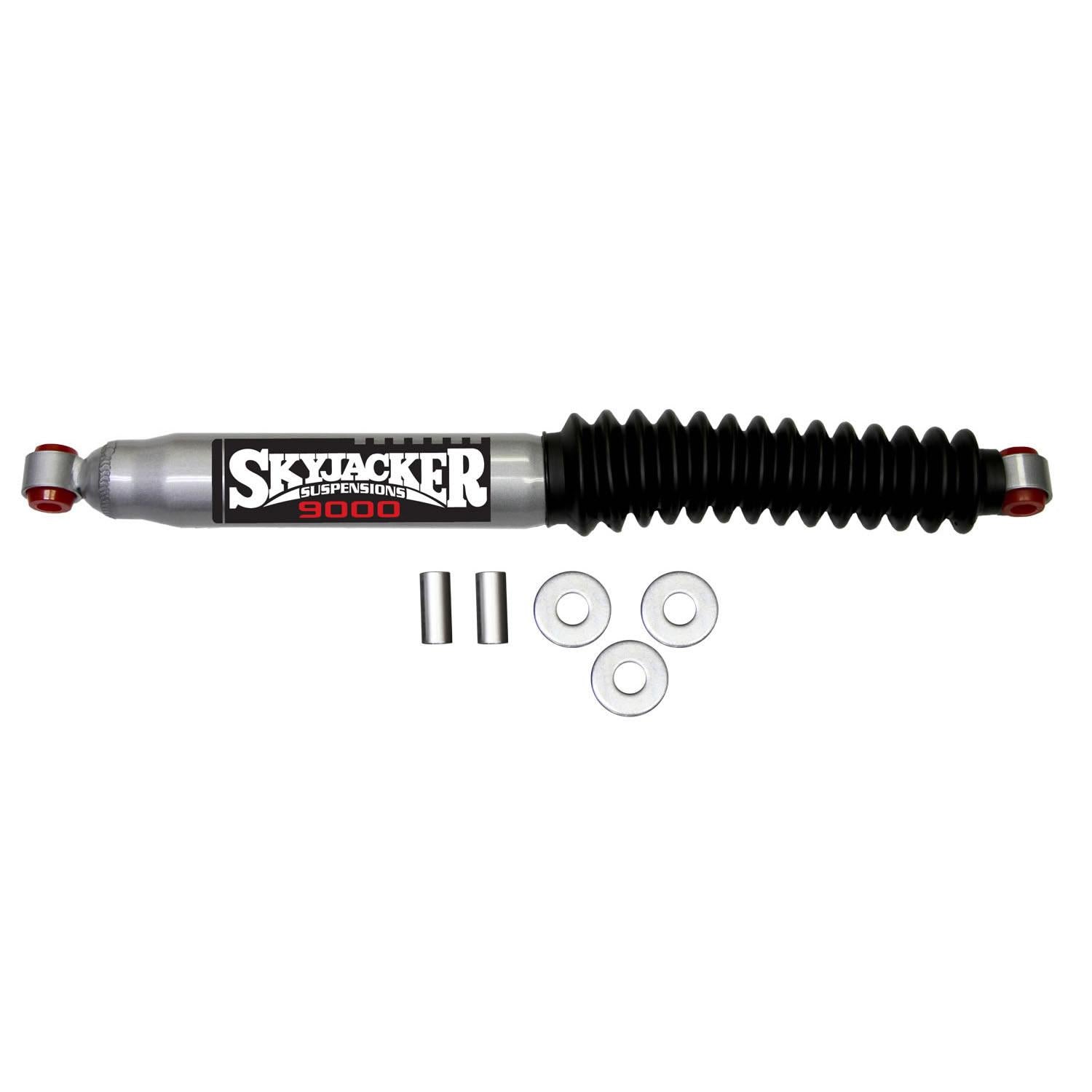 Skyjacker Steering Stabilizer HD OEM Replacement Kit Silver w/Black Boot 99 Ford F-250 99-04 Ford F-250 Super Duty 99-04 Ford F-350 Super Duty 00-05 Ford Excursion - 9099