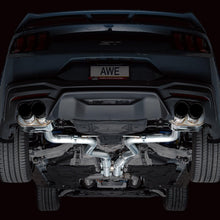 AWE SwitchPath Catback Exhaust - Quad Diamond Black Tips (2024-2026 Mustang GT) - 3025-43650