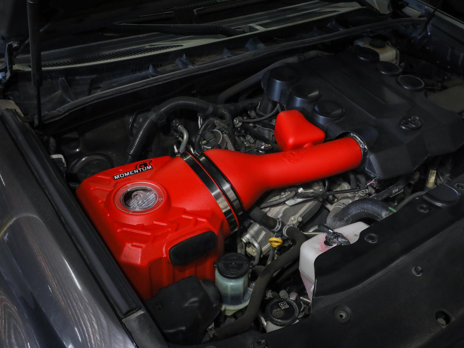 AFE Momentum GT Cold Air Intake System Red w/ Pro DRY S Filter Toyota FJ Cruiser 07-23 V6-4.0L - 50-70095DR