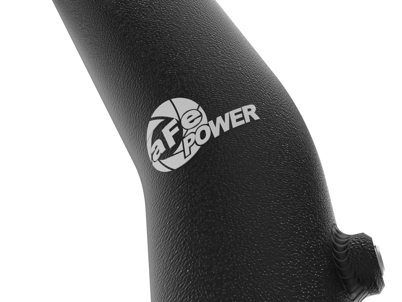 AFE BladeRunner 2-1/2 IN Aluminum Hot Charge Pipe Black Hyundai Veloster N 19-22 L4-2.0L (t) - 46-20646-B