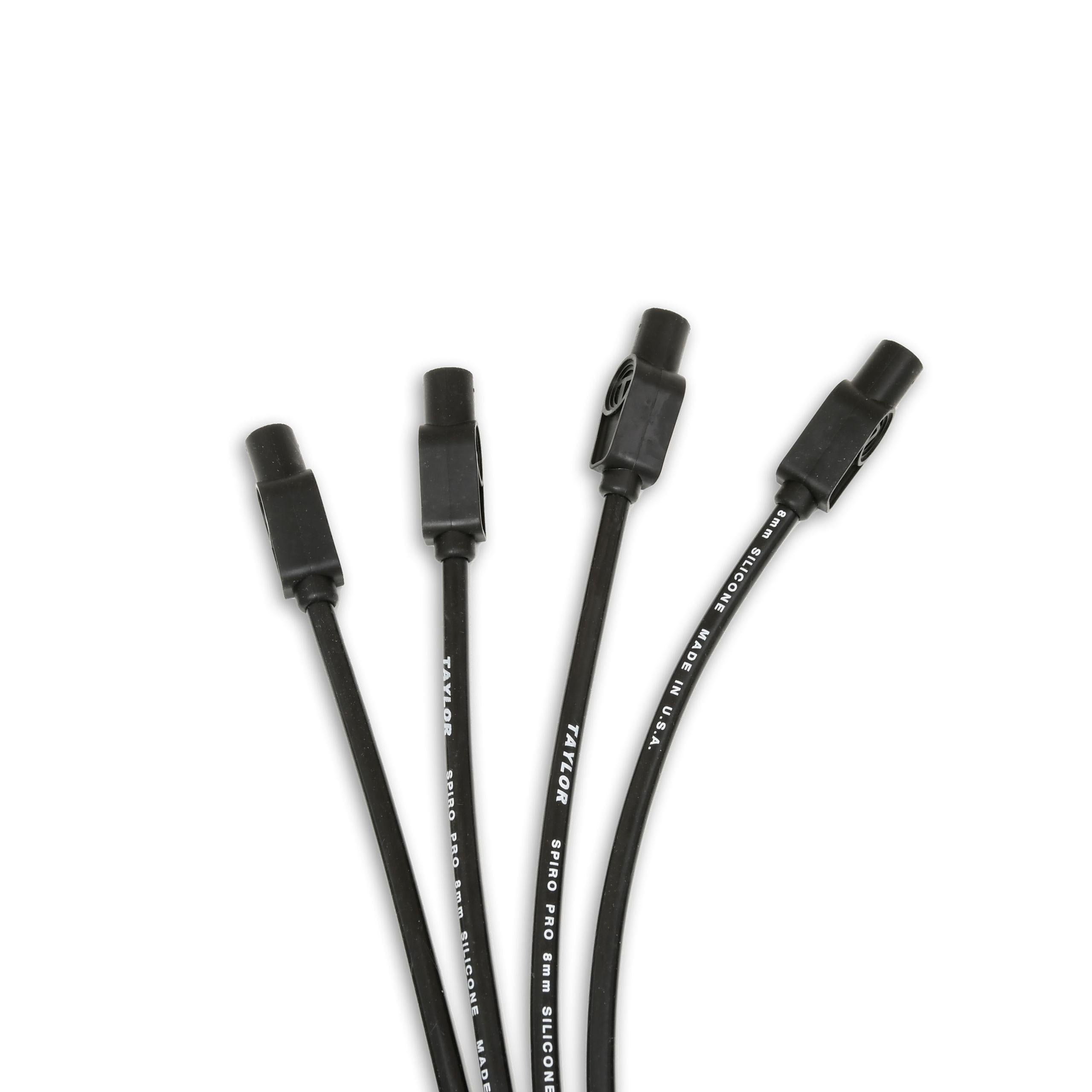 TAYLOR CABLE 8mm Spiro-Pro univ 4cyl 180 black - 73035