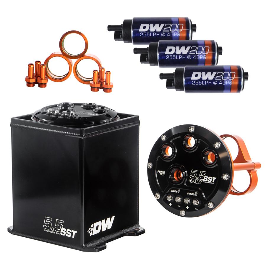 DeatschWerks 5.5L Surge Tank - 6-201-55ST