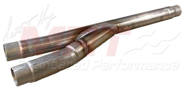MRT 2015-2018 Mustang 2.3L Ecoboost Resonator Delete Y Pipe