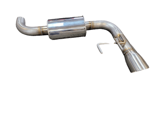 MRT Trail Rated Single Tip Axle Back Exhaust System with 3.5" Tip (2021+ Full Size Bronco) - 90R236
