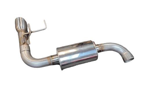 MRT Trail Rated Single Tip Axle Back Exhaust System with 3.5" Tip (2021+ Full Size Bronco) - 90R236