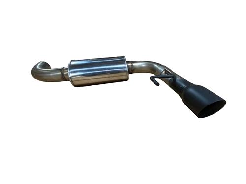 MRT Trail Rated Single Tip Axle Back Exhaust System with 3.5" Tip (2021+ Full Size Bronco) - 90R236