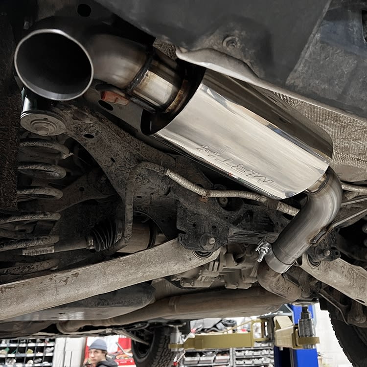 MRT Engineering Trail Rated Axle Back - Standard Turn Down Tip (2021-2025 Bronco Sport 1.5L & 2.0L) - 90R240