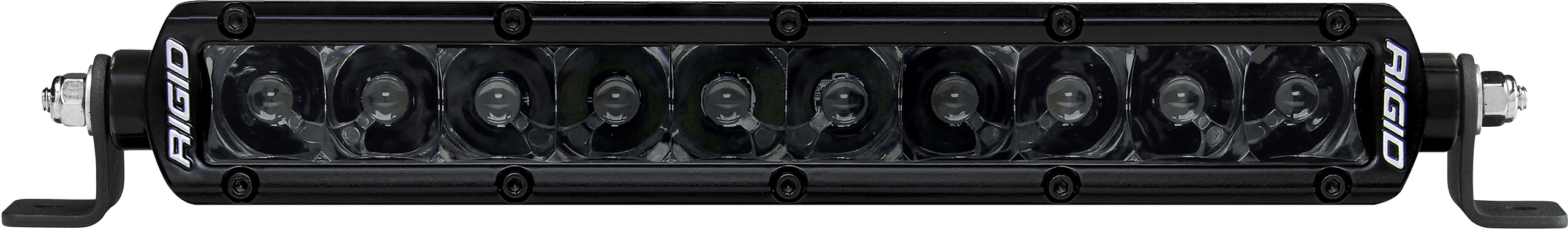 RIGID Industries Rigid Sr-Series Pro Midnight Edition Led Light, Spot Optic, 10 Inch - 910213BLK