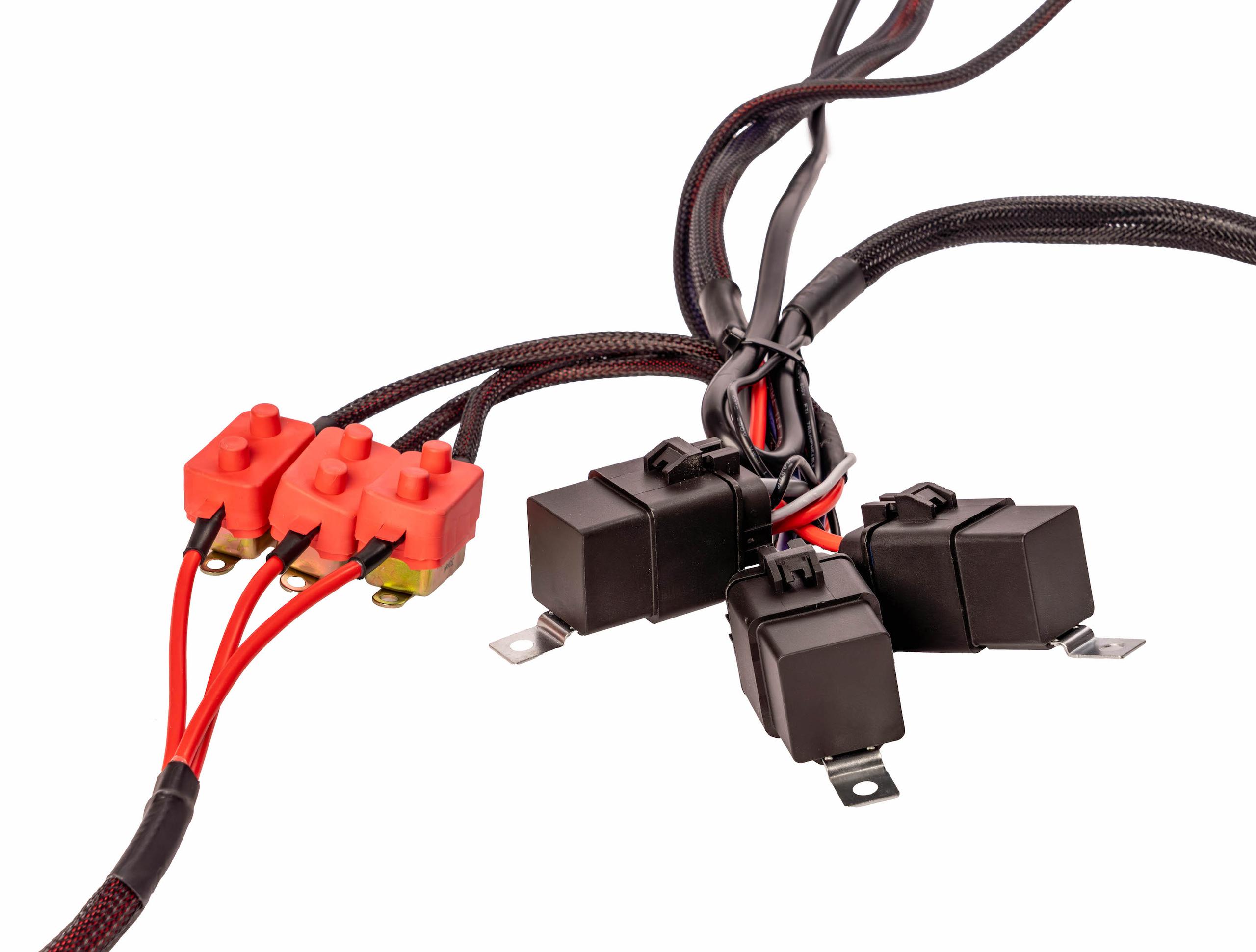 Aeromotive Wiring Kit, Fuel Pump, Triple - 16313