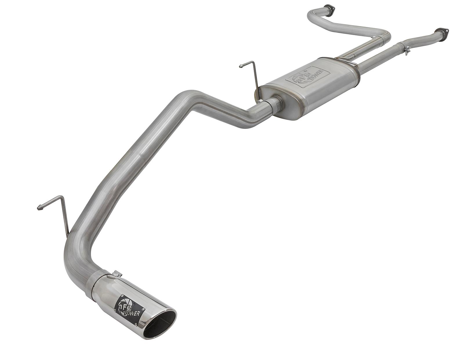 AFE Cat-Back Exhaust System (2016-2019 Nissan Titan V8-5.6L) - 49-46125-P