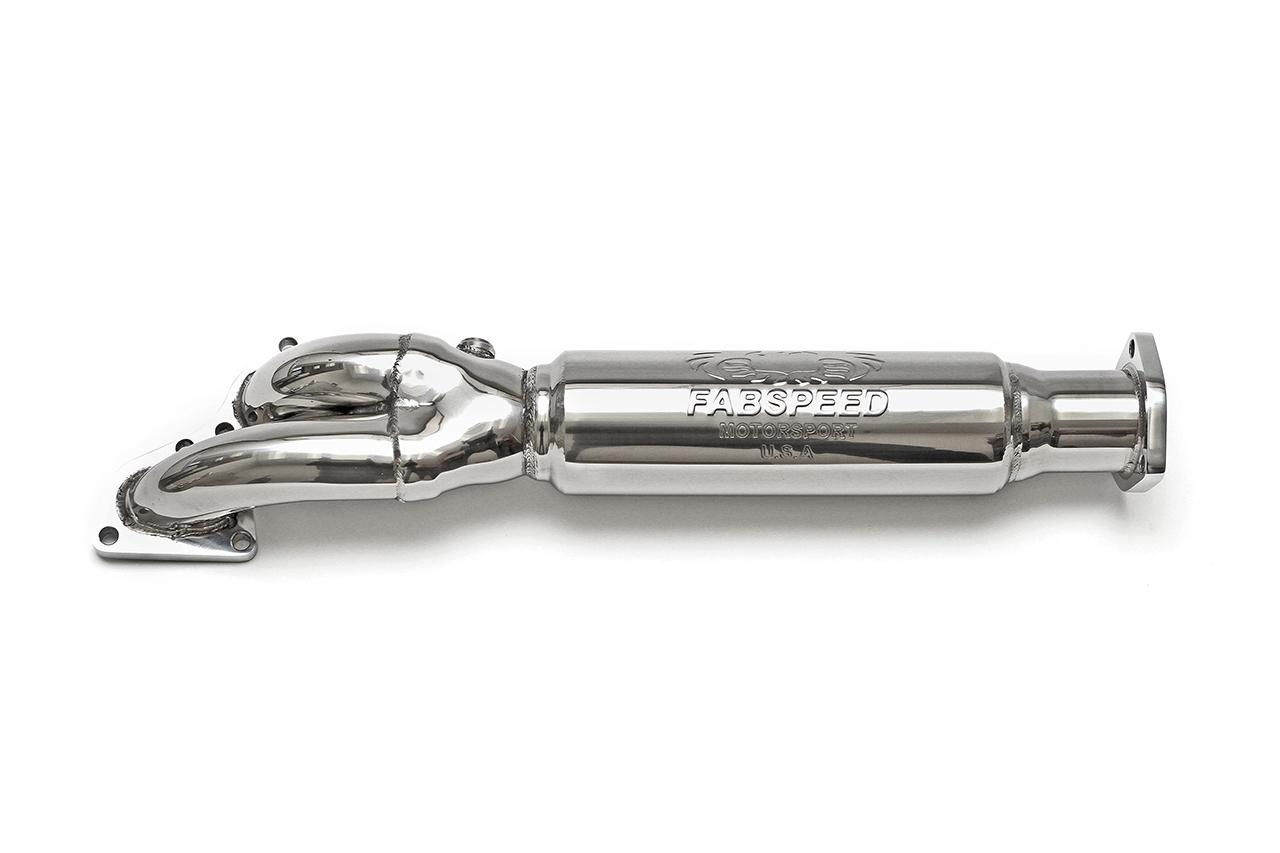 Fabspeed 1974-1989 911 Carrera 3.0/3.2 European Pre-Muffler Cat Bypass Pipe. Gaskets included. - FS.POR.911.CB