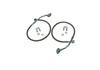 Superlift Bullet Proof Brake Hose - Front - 79-86 Gm Pu/Blazer/Suburban W/ 4-6" Lift - 91350