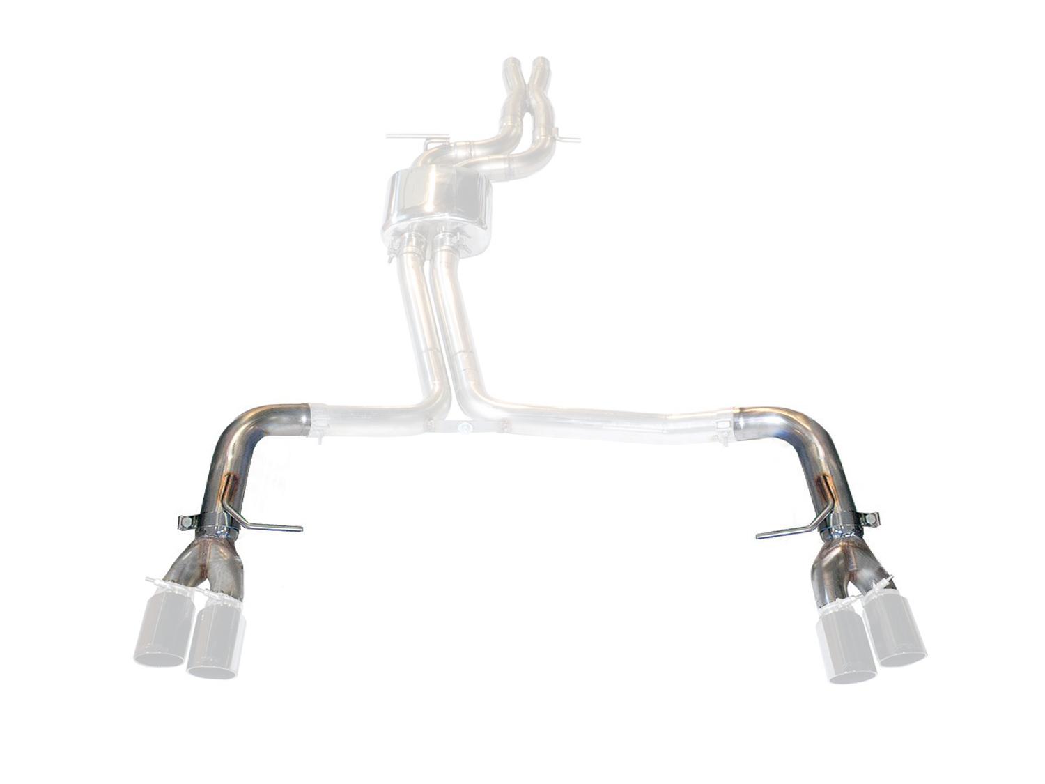 AWE Touring-to-Track Edition Conversion Kit for B8.5 S4/S5 3.0T - for 102mm Tips - 3820-41008