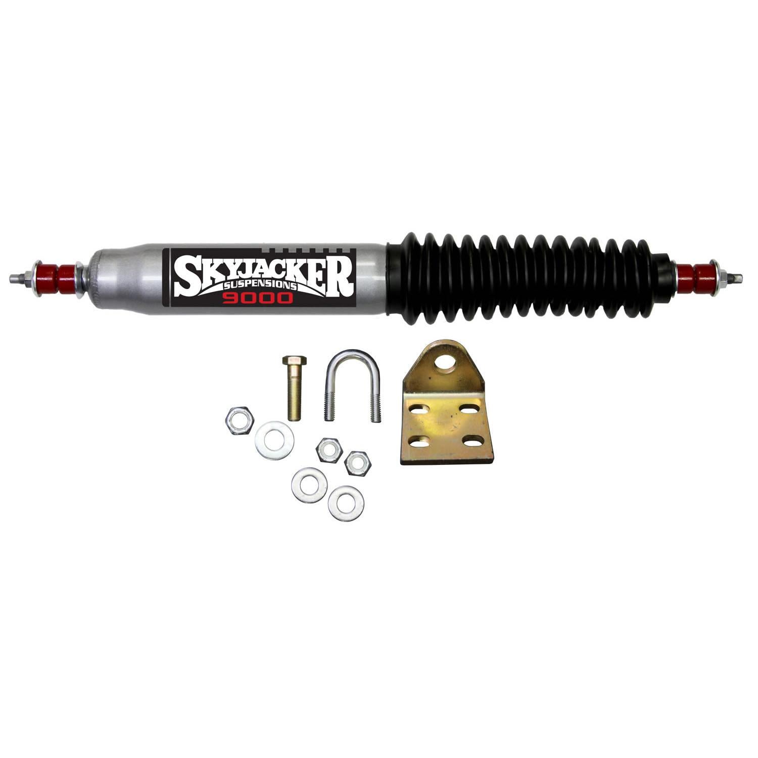 Skyjacker Steering Stabilizer Single Kit Silver w/Black Boot 79-85 Toyota Pickup 84-85 Toyota 4Runner - 9175