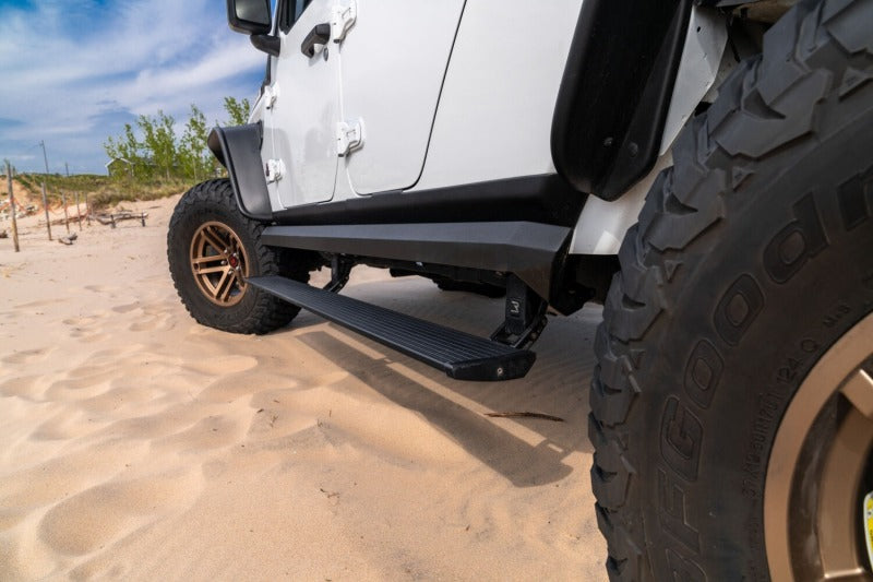 AMP Research PowerStep XL 1.5" Additional Drop - 07-18 Jeep Wrangler JKU, 4-Door (2007-2018 Wrangler, Wrangler JK) - 77122-01A