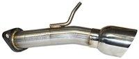 MRT Engineering 2013+ Subaru BRZ MRT Version 3 Single Exit Axle-Back Exhaust - 91Z152