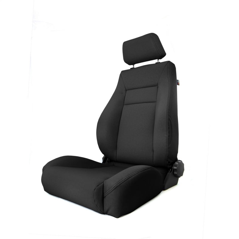 Rugged Ridge Ultra Seat Front Reclinable Black; 97-06 Jeep Wrangler Tj - 13414.01