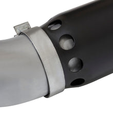 AFE Large Bore-HD 5 IN DPF-Back Stainless Steel Exhaust System w/Black Tip (2016-2019 Titan XD) - 49-46112-B