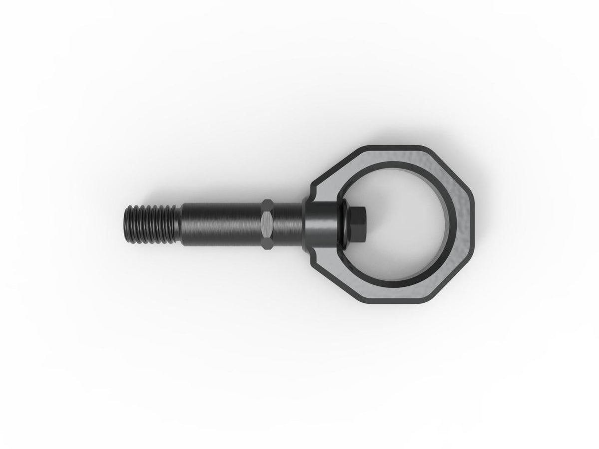 aFe CONTROL Front Tow Hook Gray (2020-2021 GR Supra, GR Supra, GR Supra) - 450-721002-G