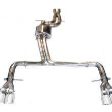 AWE Tuning Audi B8.5 S4 3.0T Track Edition Exhaust - Chrome Silver Tips (102mm) - 3020-42026