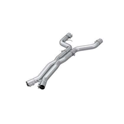 MBRP 3" T304 SS Resonator Bypass Exhaust - Street Profile (2021+ G8x BMW M3 / M4) - S4501304