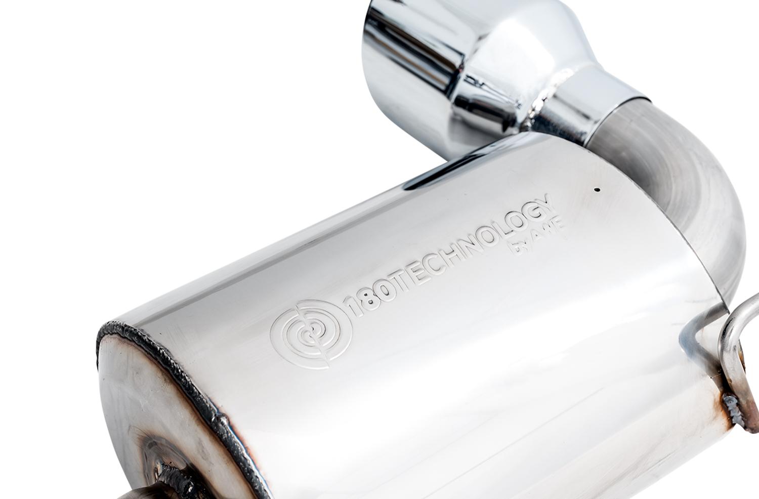 AWE Resonated Touring Edition for A90 Supra - 5" Chrome Tips - 3015-32118