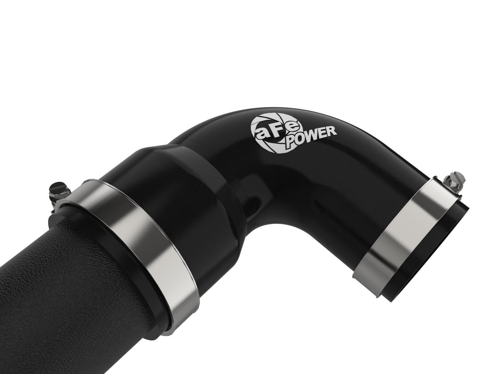 AFE BladeRunner 2-1/2 IN Aluminum Hot Charge Pipe Black Hyundai Veloster N 19-22 L4-2.0L (t) - 46-20646-B