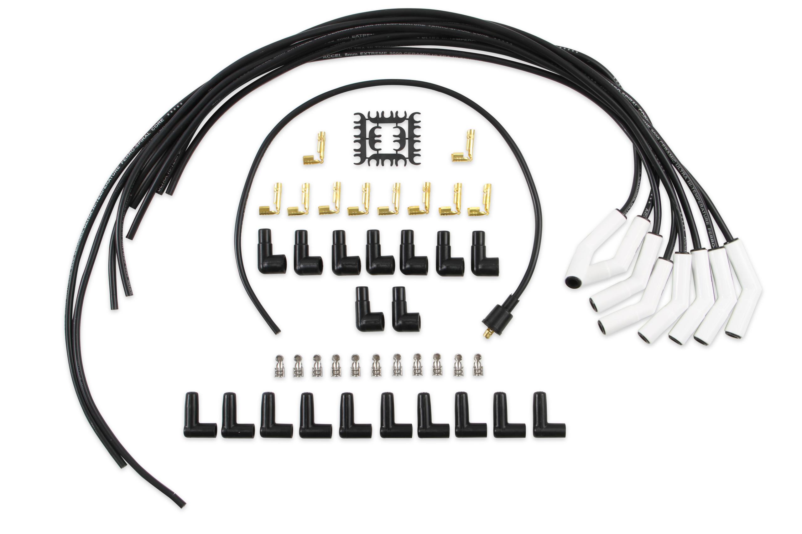 Accel Uni Ceramic 135 Boots Wire Kit () - 9002C