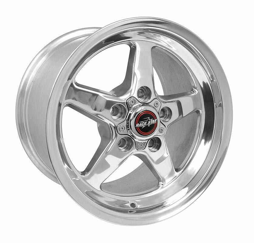Race Star RSI-92-705253DP-42 92 Drag Star Polish 17x10.5 5x4.75BC 7.40BS