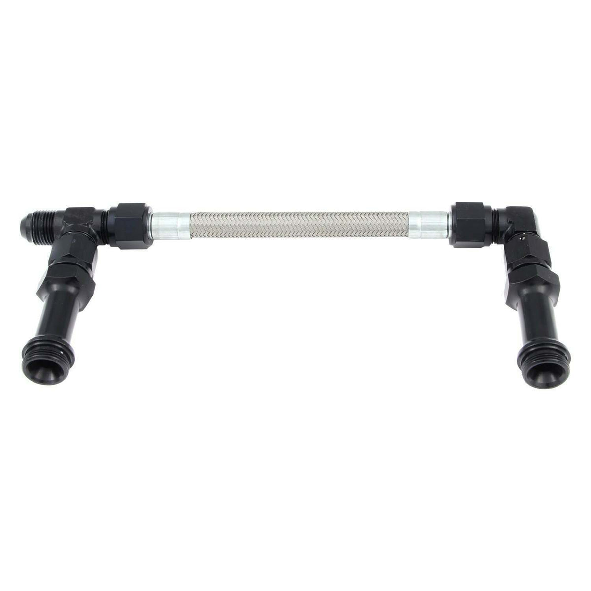 Fragola #8 Pro Stock Fuel Line Kit - 4150 Black - 920023-BL