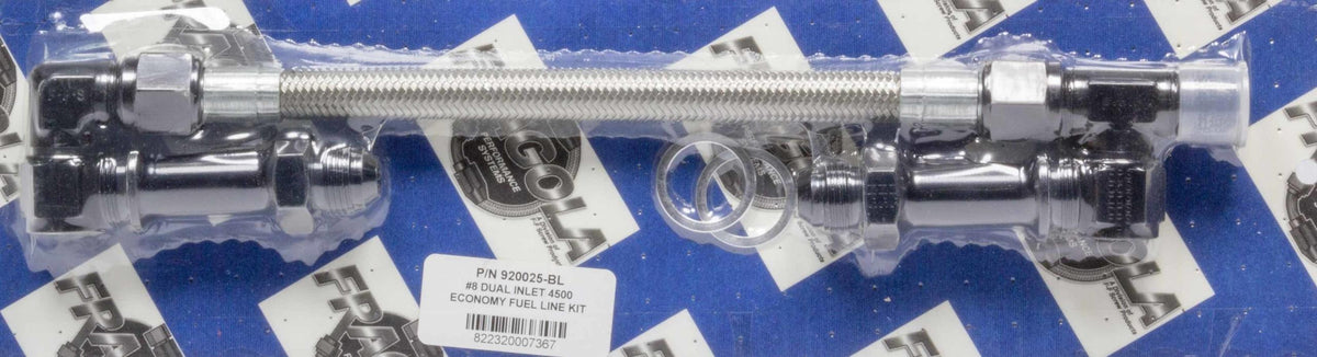 Fragola #8 Pro Stock Fuel Line Kit - 4500 Black - 920025-BL