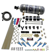 Nitrous Express Pro-Shk/Gas (200,300,400,500,600Hp) 4 Solenoids With Composite Bottle - 92006-12