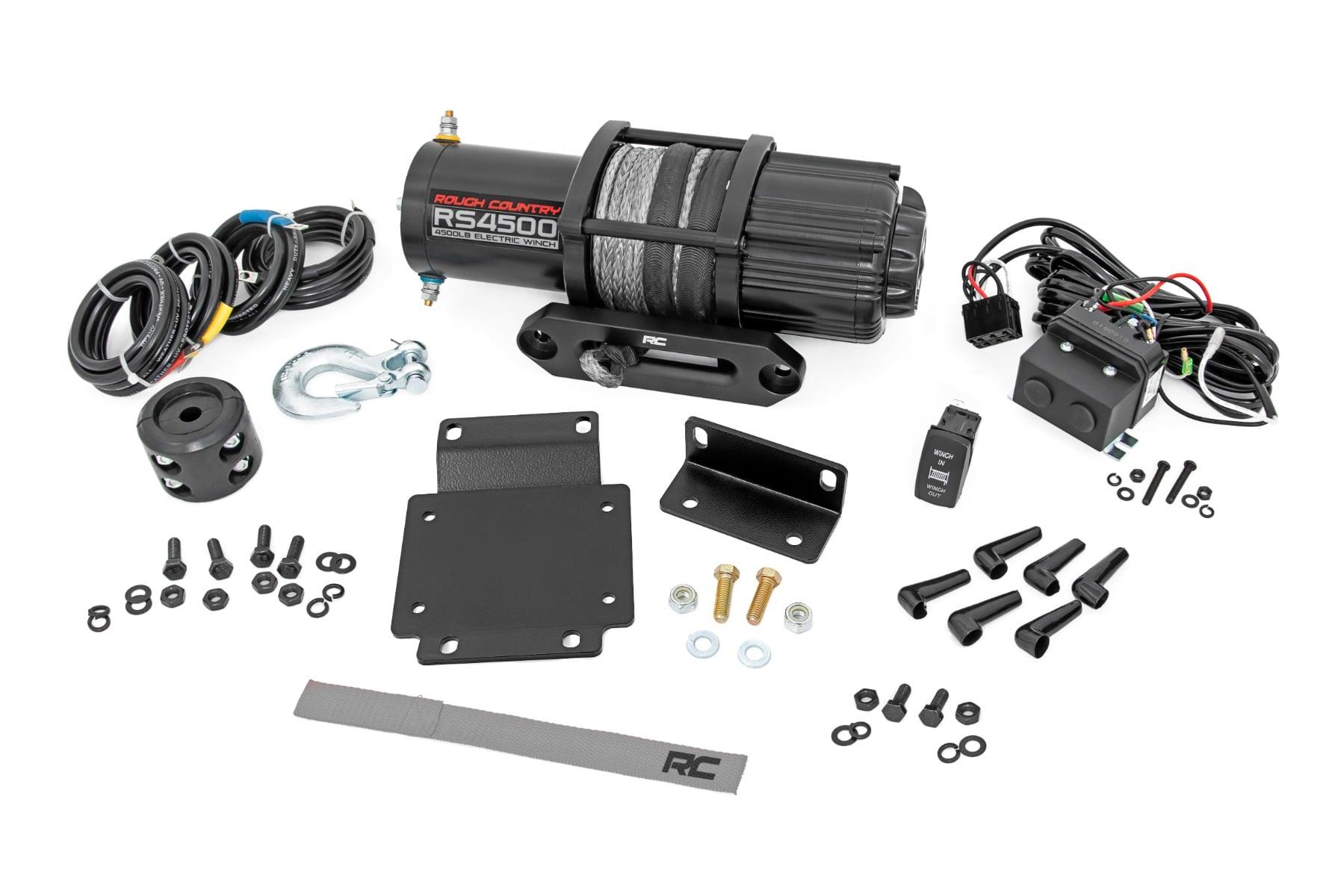 Rough Country Winch Mount RS4500S Honda Pioneer 1000 (2016-2021 SXS1000M3 Pioneer 1000 EPS, SXS1000M3 Pioneer 1000 Limited Edition, SXS1000M5 Pioneer 1000-5 Limited Edition, SXS1000M5 Pioneer 1000-5 Special Edition, SXS1000M3 Pioneer 1000 Special Edition)