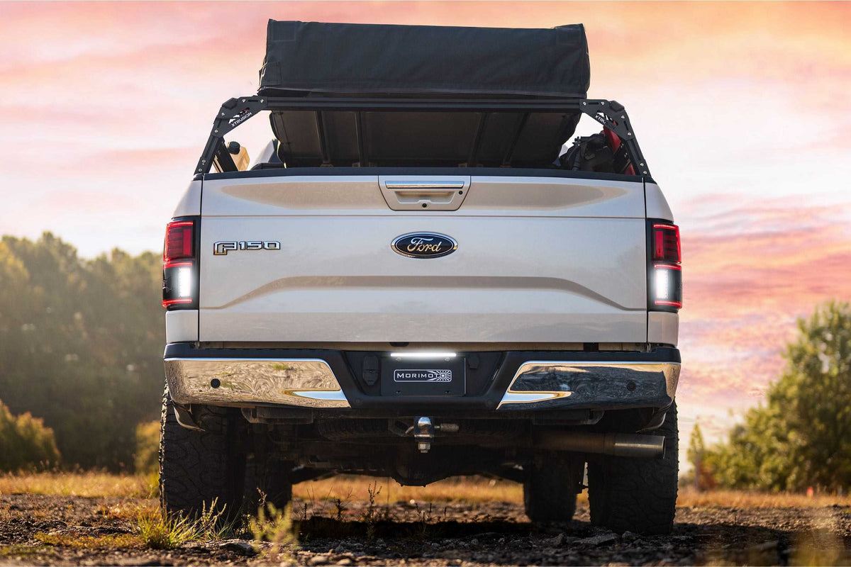 Morimoto XB LED Tail Lights: Ford F150 (15-20) (Pair / Red) - LF722