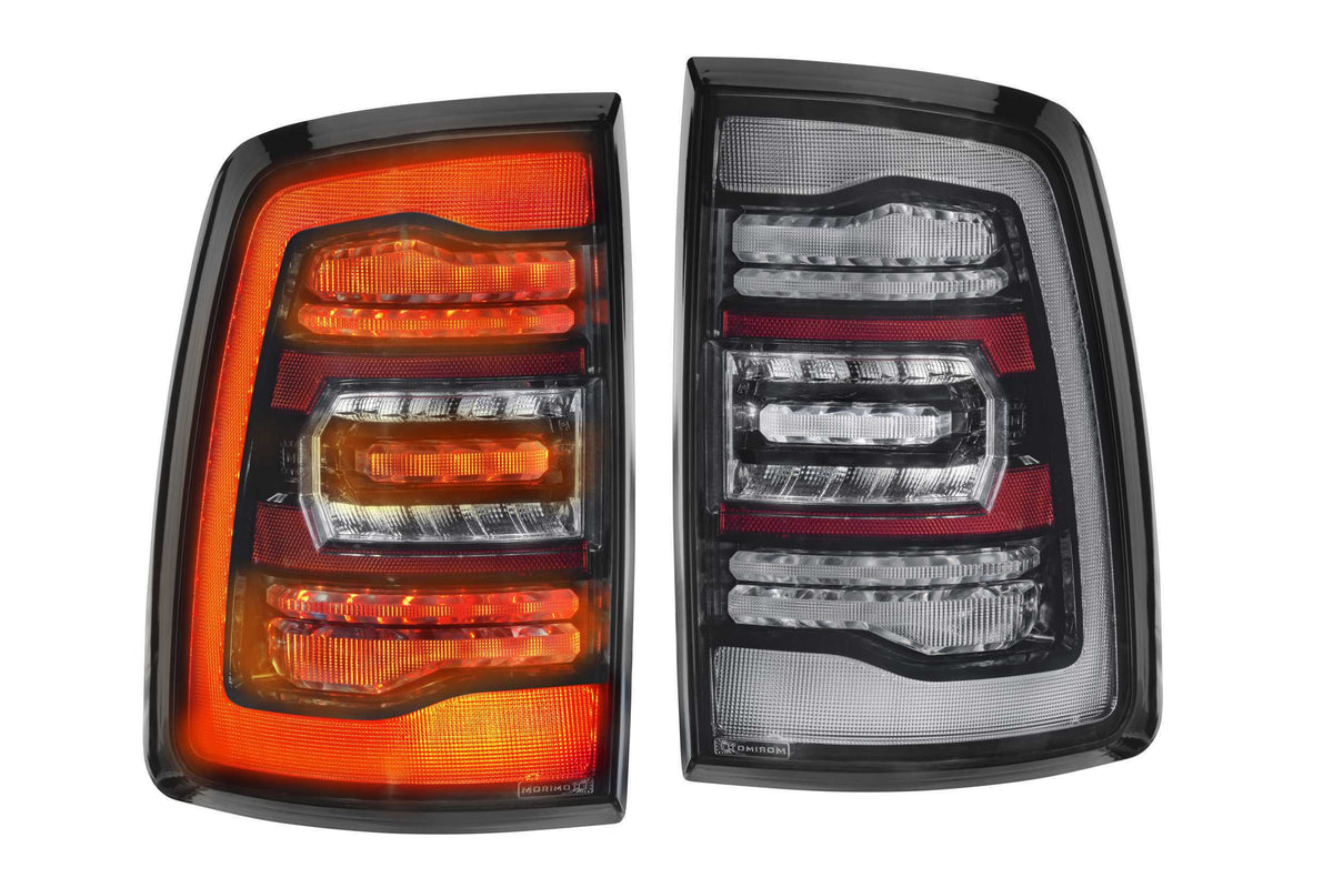 Morimoto XB LED Tail Lights: Dodge Ram (09-18) (Pair / Smoked) (Gen 2) - LF724