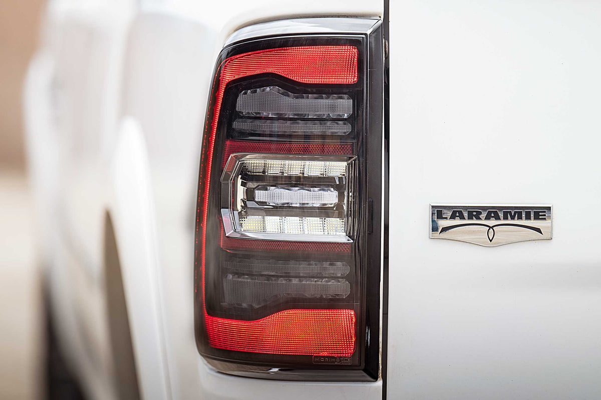 Morimoto XB LED Tail Lights: Dodge Ram (09-18) (Pair / Smoked) (Gen 2) - LF724