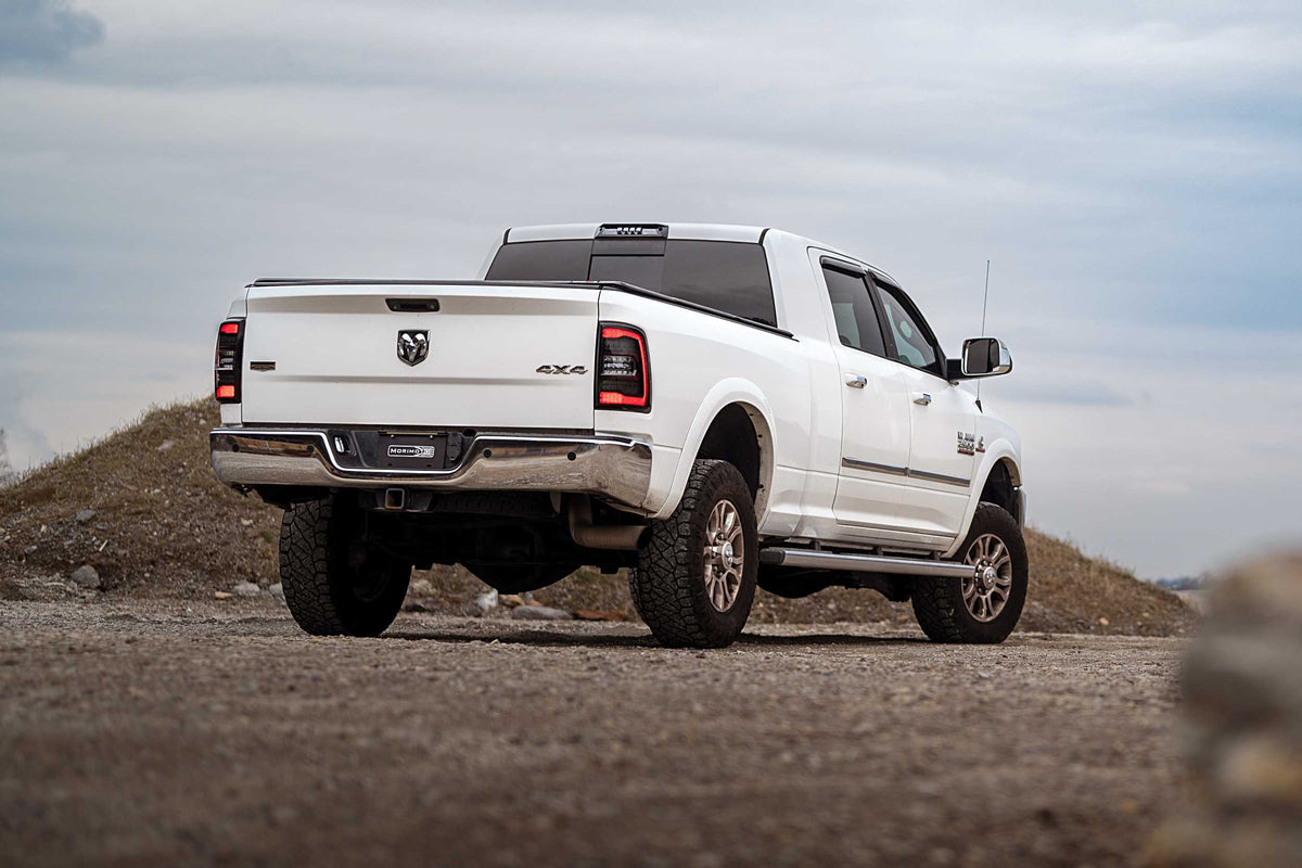 Morimoto XB LED Tail Lights: Dodge Ram (09-18) (Pair / Smoked) (Gen 2) - LF724