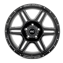 Rough Country 92 Series Wheel Machined One-Piece Gloss Black 18x9 6x135 +0mm (2003-2012 Expedition, F-150) - 92180017