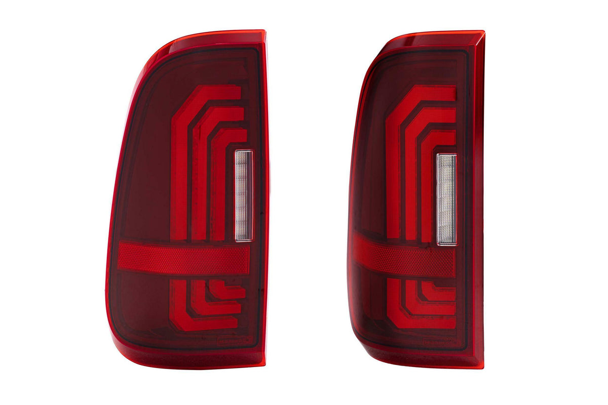 Morimoto XB LED Tails: Ford Super Duty (99-16) (Pair / Red) - LF732