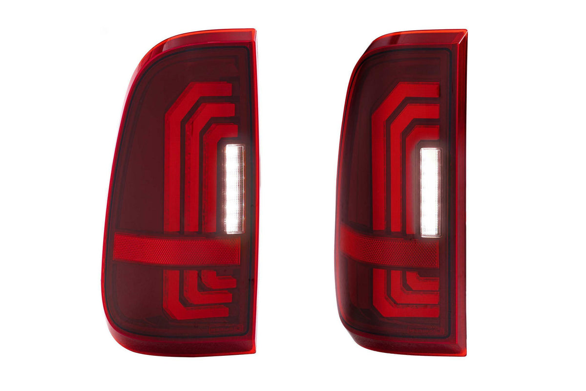 Morimoto XB LED Tails: Ford Super Duty (99-16) (Pair / Red) - LF732