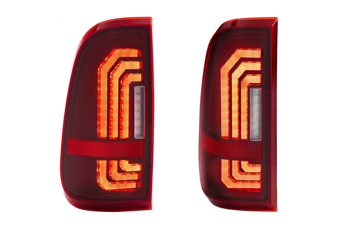 Morimoto XB LED Tails: Ford Super Duty (99-16) (Pair / Red) - LF732