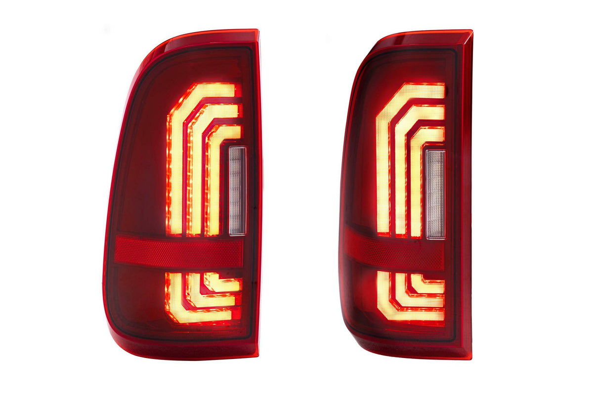 Morimoto XB LED Tails: Ford Super Duty (99-16) (Pair / Red) - LF732