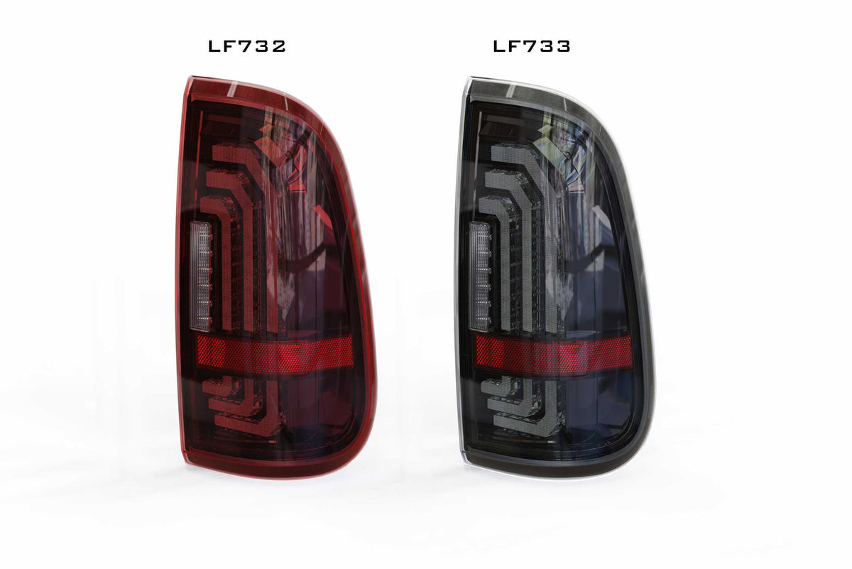 Morimoto XB LED Tails: Ford Super Duty (99-16) (Pair / Red) - LF732