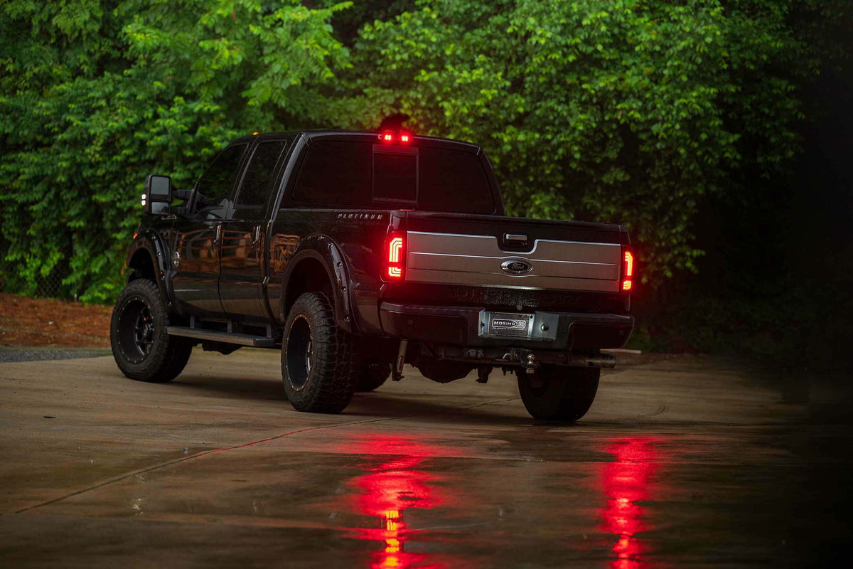 Morimoto XB LED Tails: Ford Super Duty (99-16) (Pair / Red) - LF732
