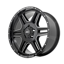 Rough Country 92 Series Wheel Machined One-Piece Gloss Black 20x9 6x5.5 +0mm (1960-1998 Land Cruiser, K10 Pickup, C10 Pickup, Blazer, K10 Suburban, K20 Pickup, Jimmy, K15/K1500 Suburban, K25/K2500 Pickup, K15/K1500 Pickup, Wagoneer, Cherokee, J20, J10, K1